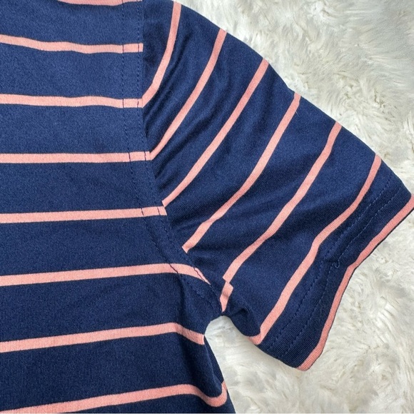 Tommy Bahama Polo Shirt Blue and Pink Striped Size 6 - Picture 11 of 16